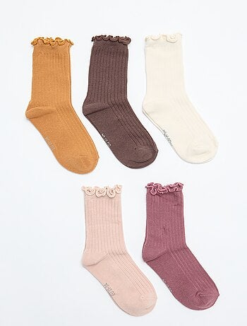 Pack de 5 pares de calcetines