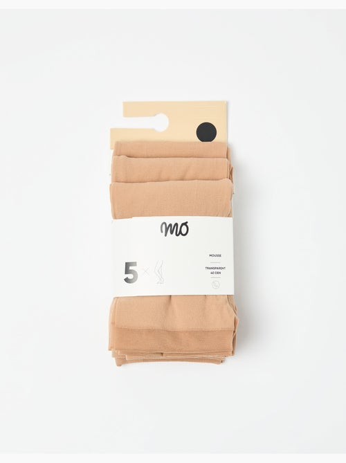 Pack de 5 pares de calcetines, MO Fashion - Kiabi