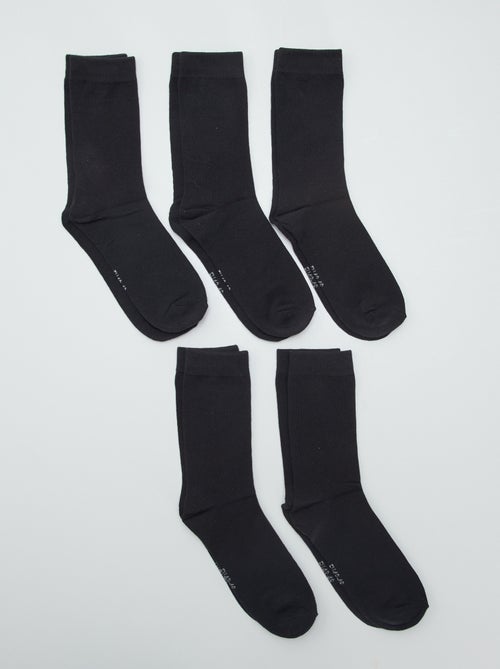 Pack de 5 pares de calcetines - Kiabi