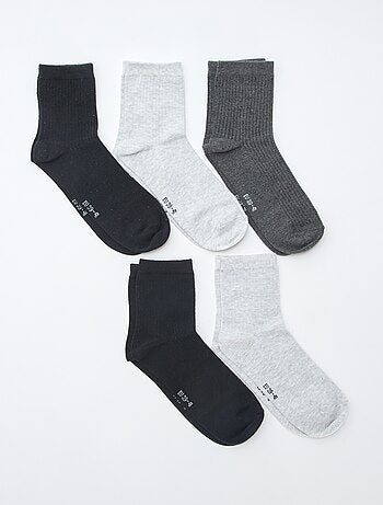 Pack de 5 pares de calcetines