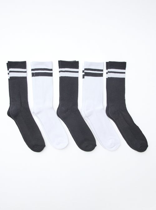 Pack de 5 pares de calcetines - Kiabi Pack de 5 pares de calcetines - Kiabi