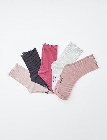 Pack de 5 pares de calcetines