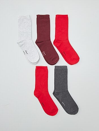 Pack de 5 pares de calcetines
