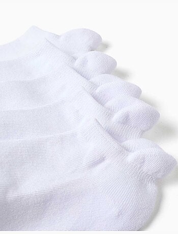 Pack de 5 pares de calcetines tobilleros deportivos