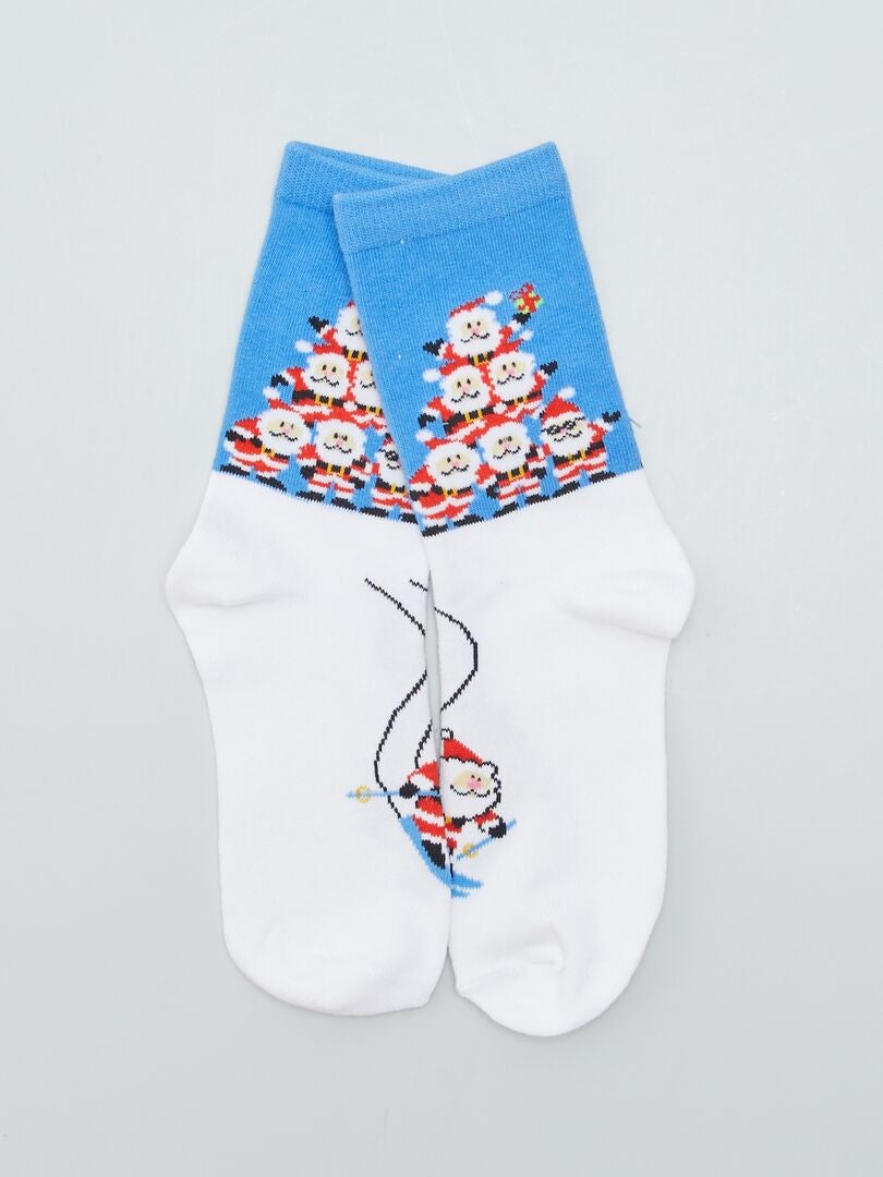 Pack de 5 pares de calcetines divertidos - VERDE - Kiabi - 8.00€
