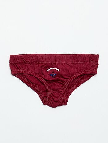 Pack de 5 slips 'Spiderman'