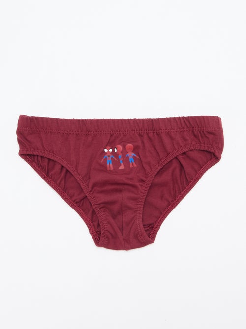 Pack de 5 slips 'Spidey' - Kiabi