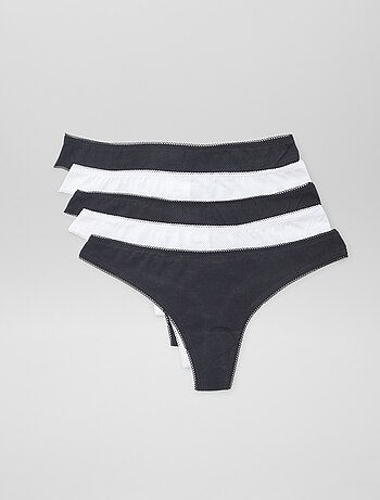 Pack de 5 tangas