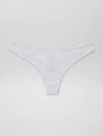 Pack de 5 tangas