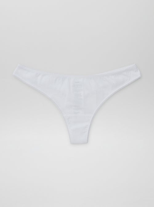 Pack de 5 tangas - Kiabi