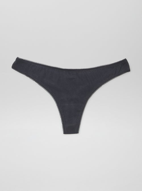 Pack de 5 tangas - Kiabi