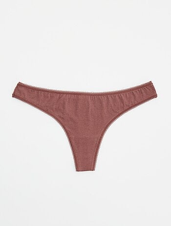 Pack de 5 tangas