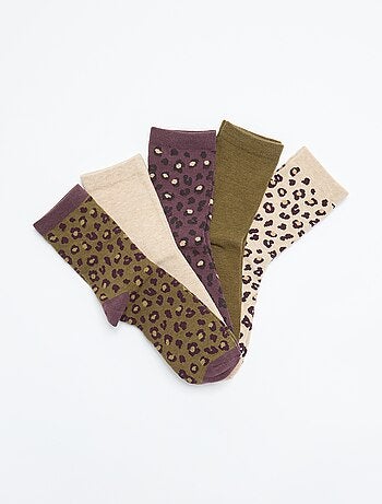 Pack de 5 pares de calcetines