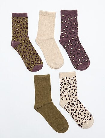 Pack de 5 pares de calcetines