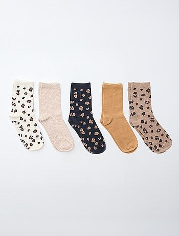 Pack de 5 pares de calcetines