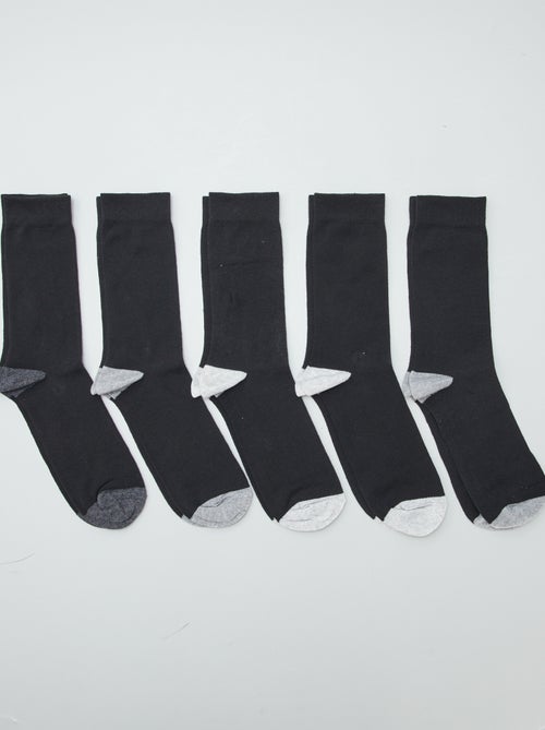 Pack de 5 pares de calcetines - Kiabi