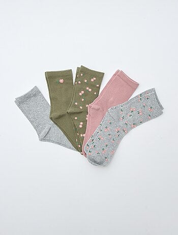 Pack de 5 pares de calcetines
