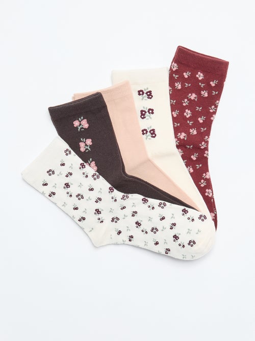 Pack de 5 pares de calcetines - Kiabi