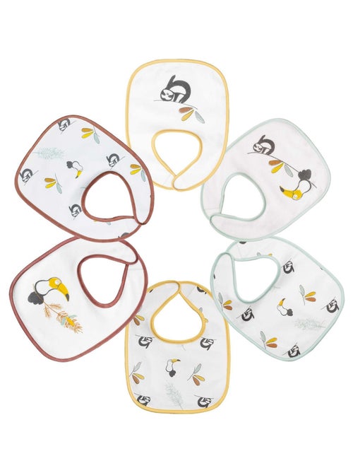 Pack de 6 baberos - Kiabi