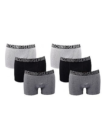 Pack de 6 boxers hombre SERGIO TACCHINI