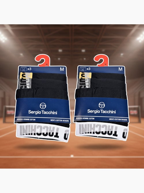 Pack de 6 Boxers Hombre SERGIO TACCHINI - Kiabi Pack de 6 Boxers Hombre SERGIO TACCHINI - Kiabi
