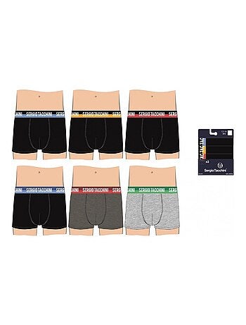 Pack de 6 boxers niño SERGIO TACCHINI