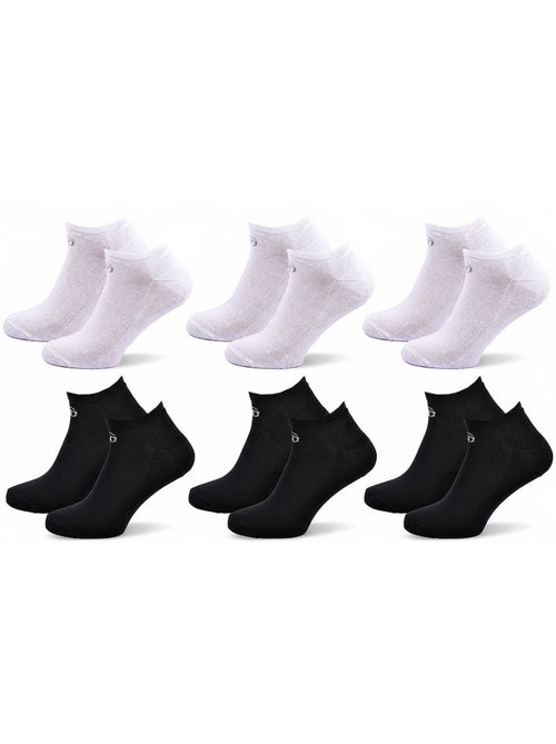 Pack de 6 calcetines cortos mujer sneaker SERGIO TACCHINI - Kiabi