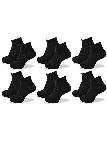 Pack de 6 calcetines cortos mujer sneaker SERGIO TACCHINI