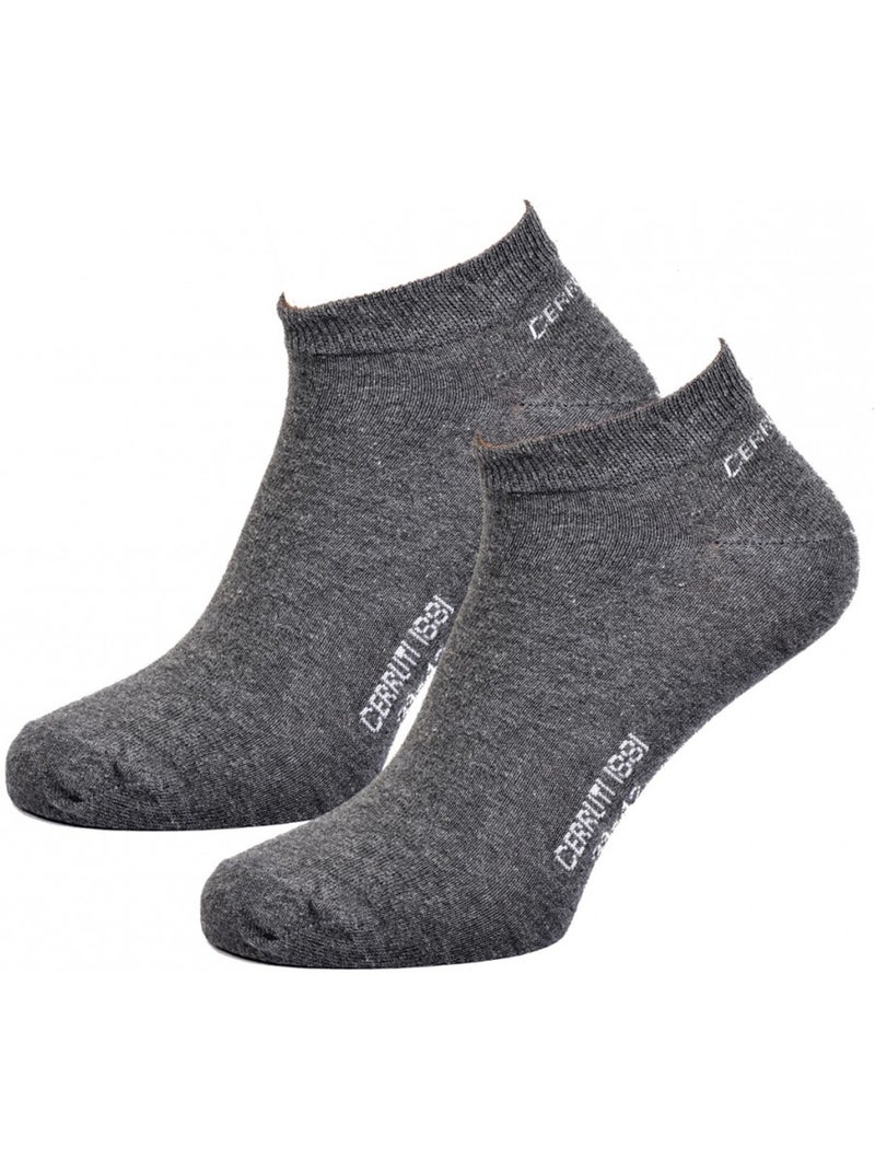 Pack de 6 calcetines hombre CERRUTI 1881 Confort y calidad Gris - Kiabi