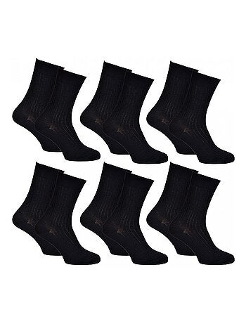 Pack de 6 calcetines hombre con lana - Confort y Calidez