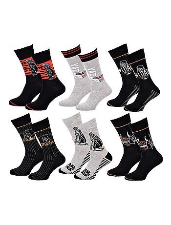 Pack de 6 calcetines hombre DISNEY STAR WARS