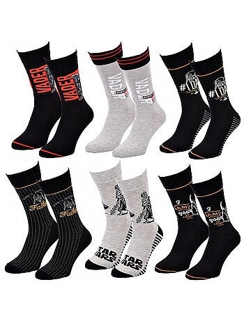 Pack de 6 calcetines hombre DISNEY STAR WARS
