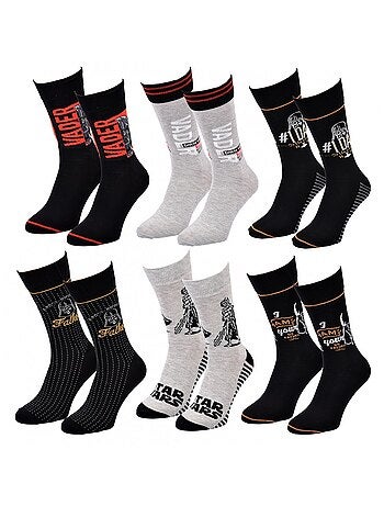 Pack de 6 calcetines hombre LICENCE