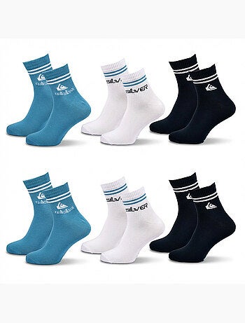 Pack de 6 Calcetines Hombre QUARTER Deporte QUIKSILVER