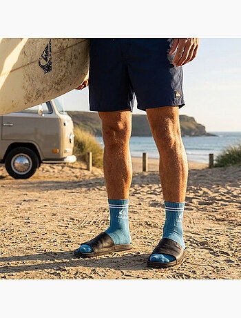 Pack de 6 Calcetines Hombre QUARTER Deporte QUIKSILVER