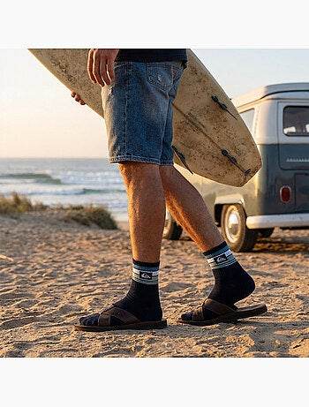 Pack de 6 Calcetines Hombre QUARTER Deporte QUIKSILVER