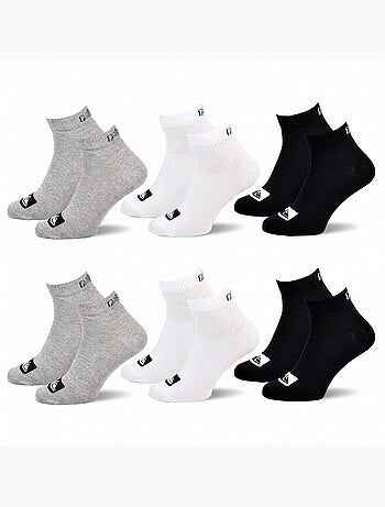 Pack de 6 Calcetines Hombre QUARTER Deporte QUIKSILVER