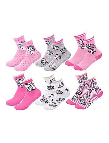 Pack de 6 calcetines niña DISNEY CLASSIC