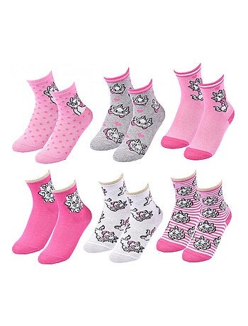 Pack de 6 calcetines niña DISNEY CLASSIC