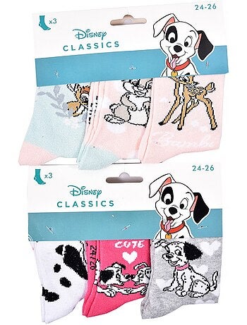 Pack de 6 calcetines niña DISNEY CLASSIC