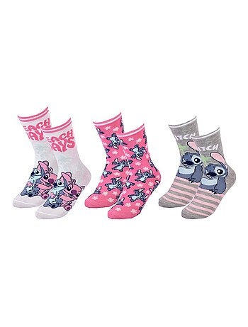 Pack de 6 calcetines niña DISNEY LILO ET STITCH