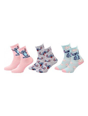 Pack de 6 calcetines niña DISNEY LILO ET STITCH