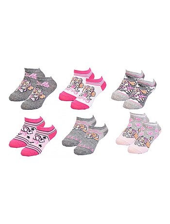 Pack de 6 calcetines niña PAT PATROUILLE