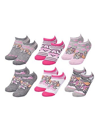 Pack de 6 calcetines niña PAT PATROUILLE