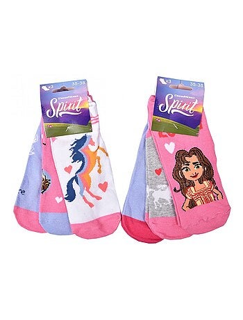 Pack de 6 calcetines niña SPIRIT