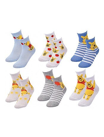 Pack de 6 calcetines niño DISNEY CLASSIC