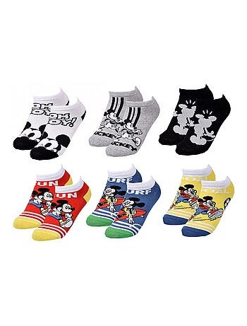 Pack de 6 calcetines niño DISNEY MICKEY MOUSE