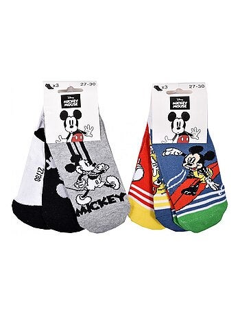 Pack de 6 calcetines niño DISNEY MICKEY MOUSE