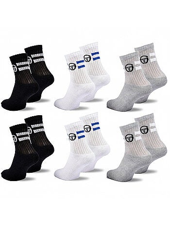 Pack de 6 calcetines niño Tennis Crew SERGIO TACCHINI