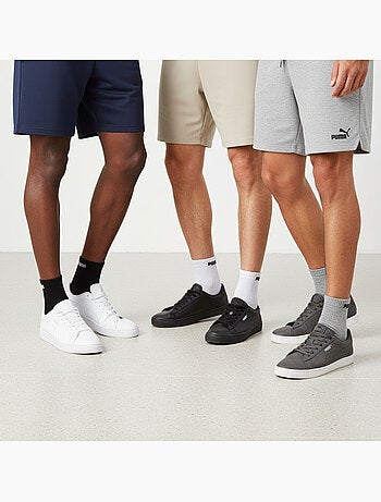Pack de 6 calcetines puma unisex quarter algodón suave